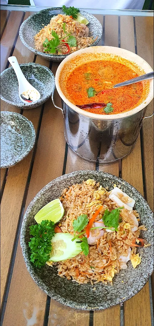 Seafood & Beef Fried Rice + Seafood Tom Yum 😋 😍 👍|🌷lynnlicious🌷さん