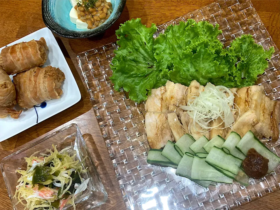 Snapdishの料理写真:連休初日の のんびり晩ご飯|sakuramochiさん