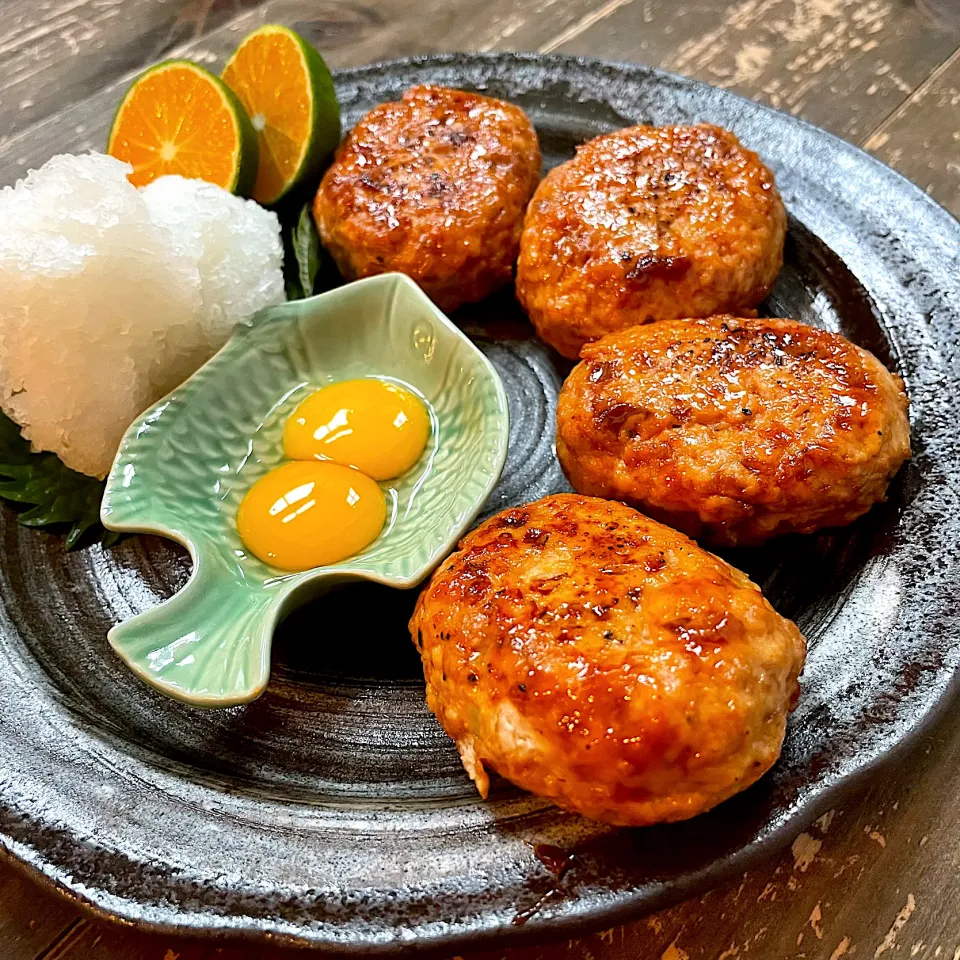 Snapdishの料理写真:たたきレンコンの鳥つくね|koji toyodaさん