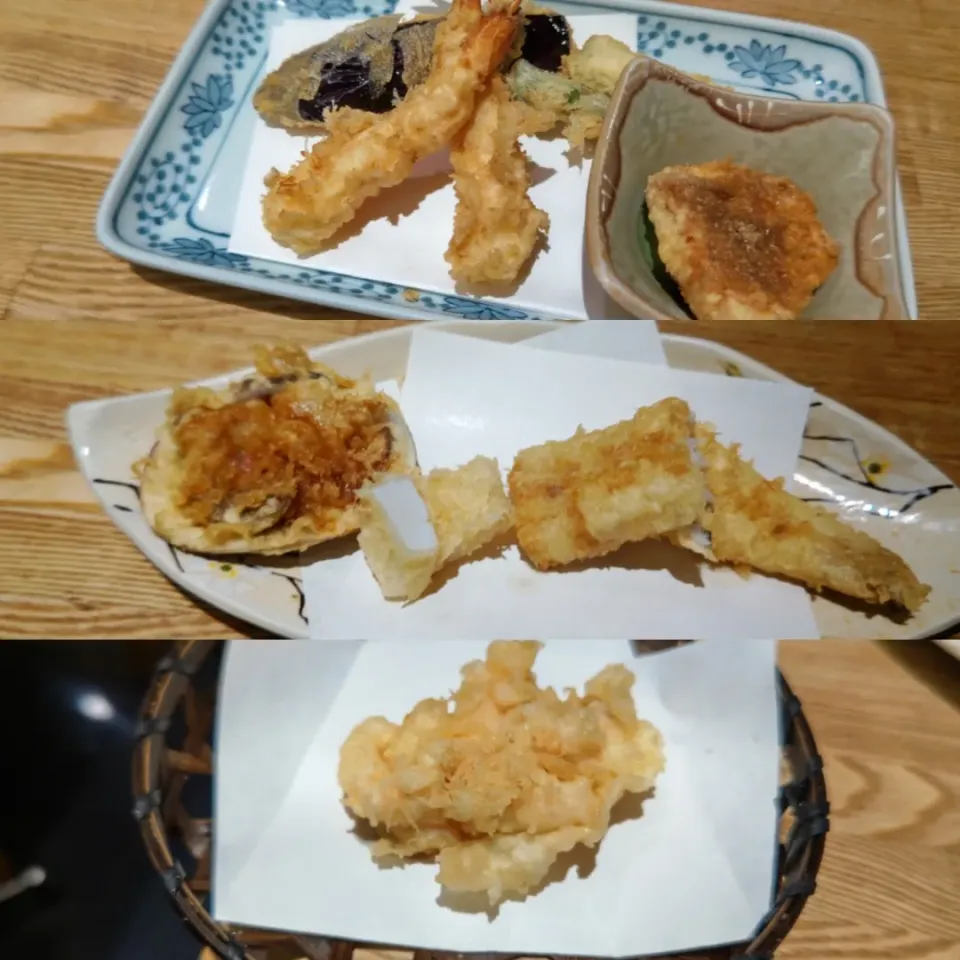 Snapdishの料理写真:天麩羅定食|アクちゃんさん