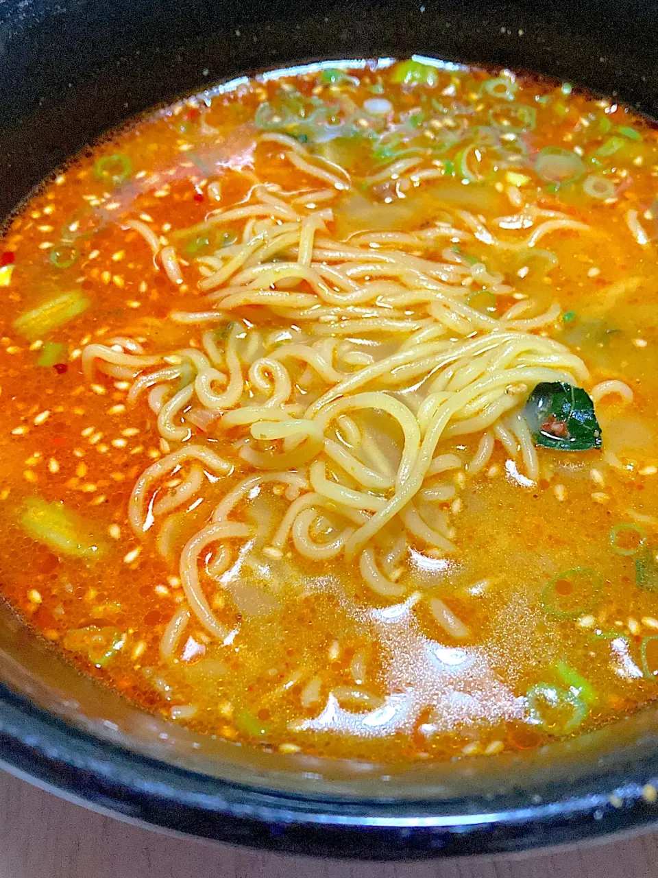 Snapdishの料理写真:坦々麺風ラーメン、卵チャーハン付き|Ayaさん