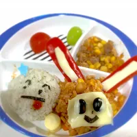 Snapdishの料理写真:マイゼンシスターズ　キャラ弁？|Yuki Mizunoさん