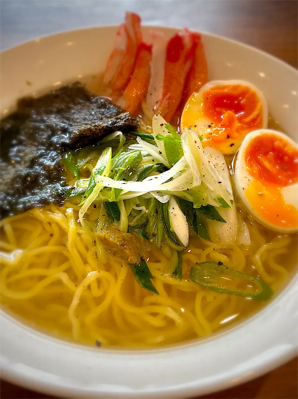 カニカマ塩ラーメン|へろへろさん