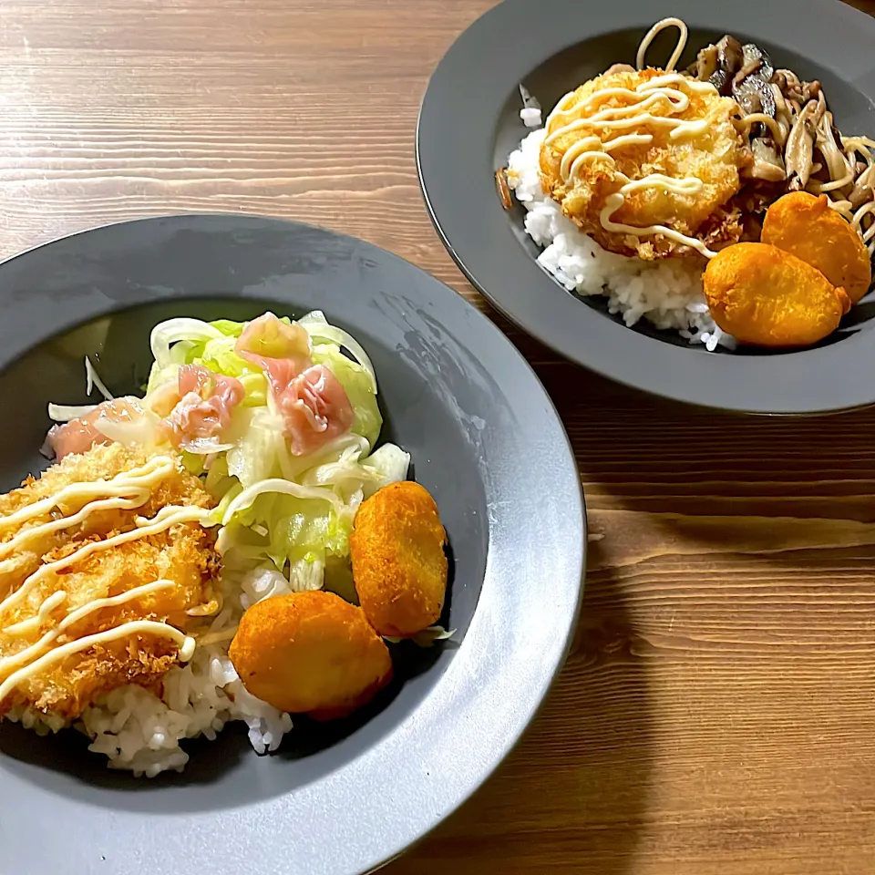 半熟卵フライ丼|gohan♡さん