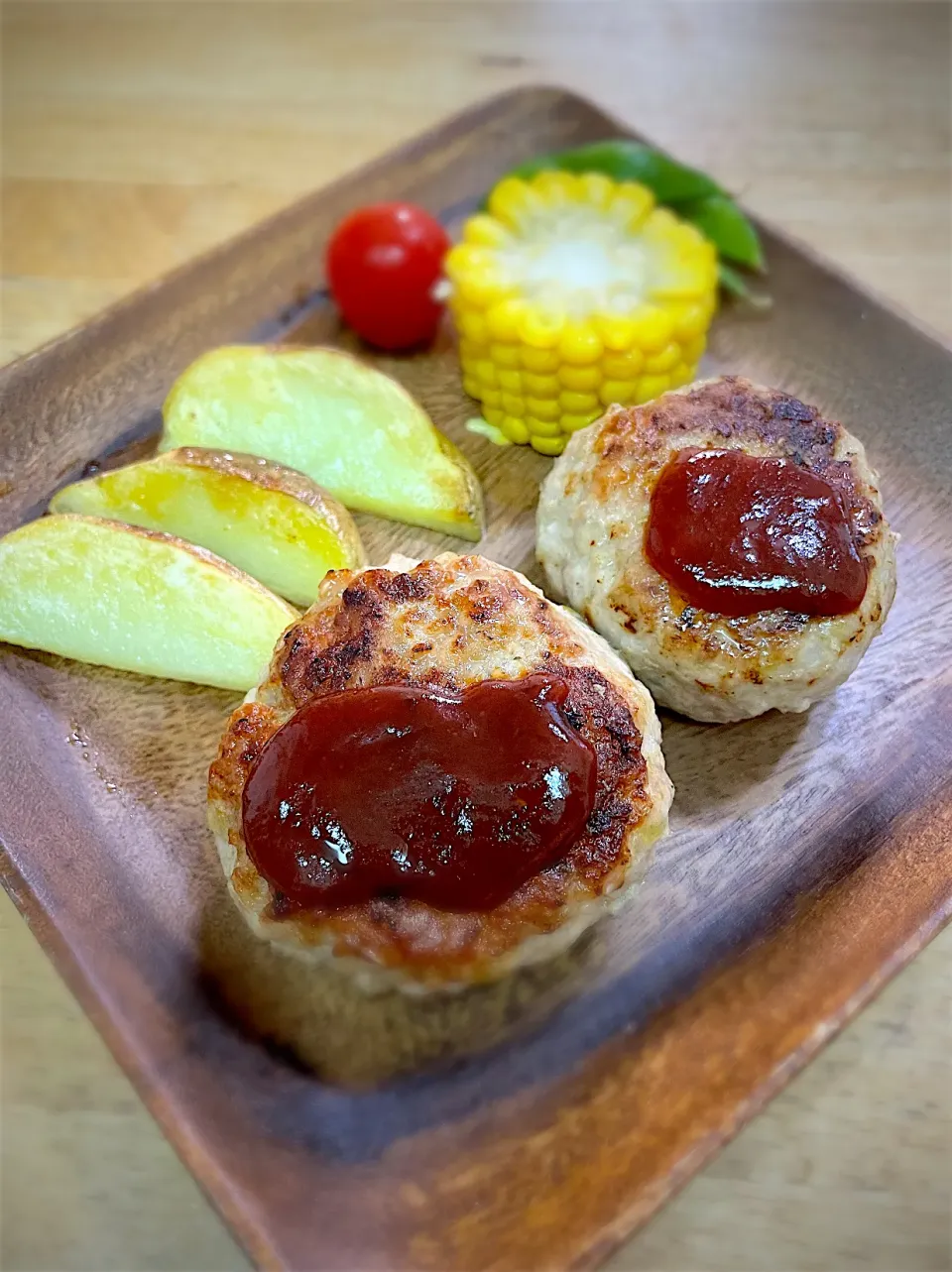 豚挽肉だけのハンバーグ|パパ手料理さん