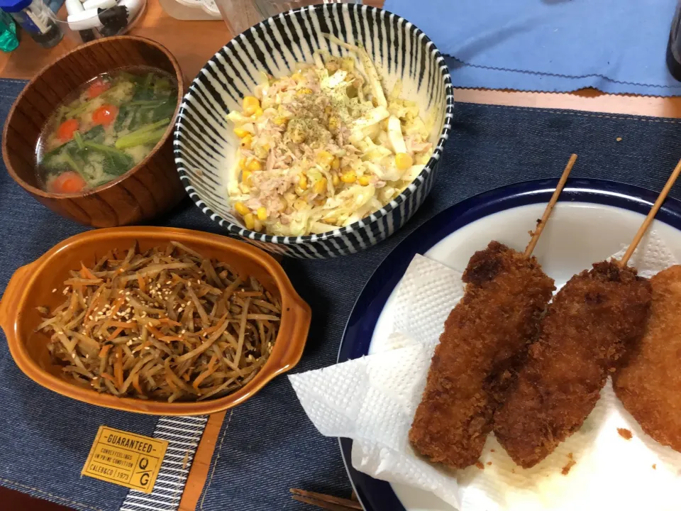 揚げ物惣菜に合いますように…|はっぱさん