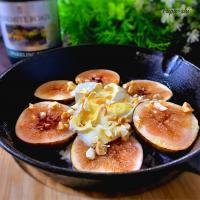 SnapDish mariさんの料理　淡紫がふわっと香る いちじくとカマンベールチーズのハニーグリル