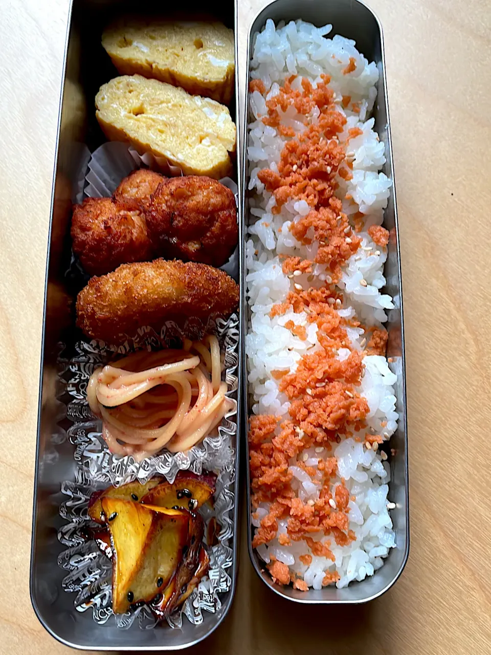 今日の中学生男子弁当🍱|はぴたさん