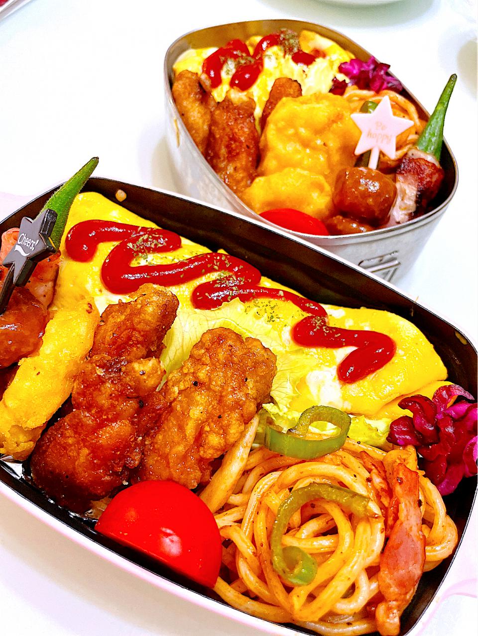 今日の姉弟弁当🍱