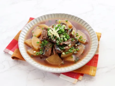 さんま蒲焼と焼き大根のうま煮|ヤマサ醤油公式アカウントさん