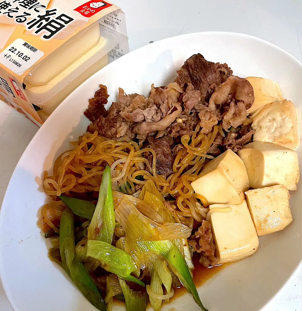 肉豆腐(すき焼き風)|つるひめさん