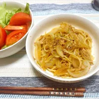 簡単和風ツナパスタ|ハヤほさん