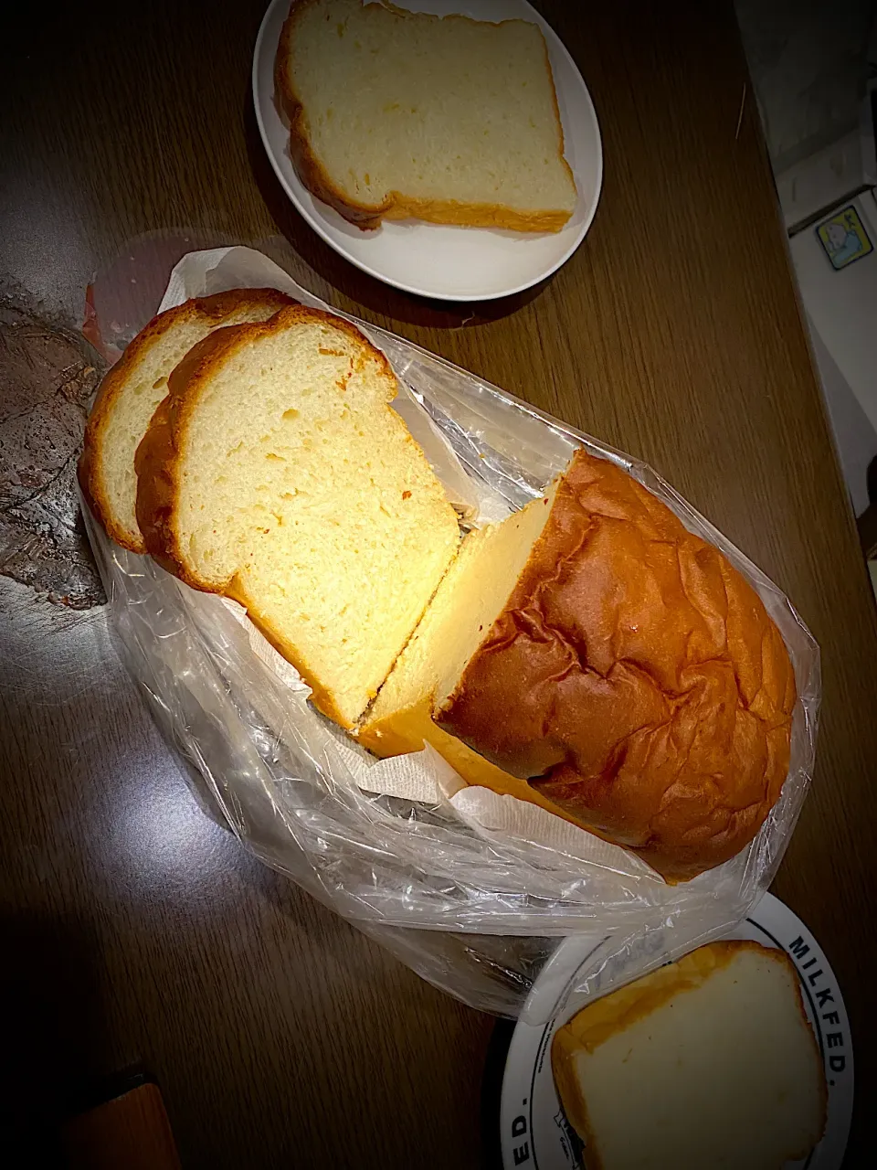 Snapdishの料理写真:米粉湯種の食パン🍞|ch＊K*∀o(^^*)♪さん