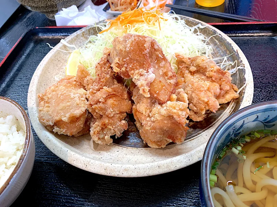 塩から揚げ定食|ぶりっとさん