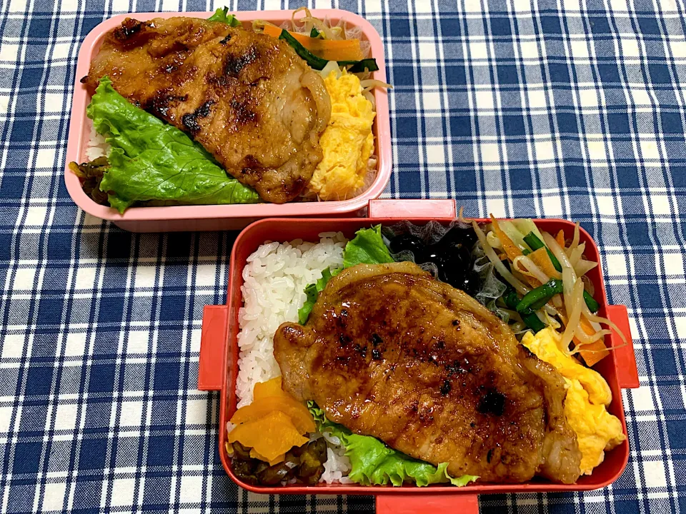 Snapdishの料理写真:豚の味噌漬け焼弁当|kiusoudaiさん