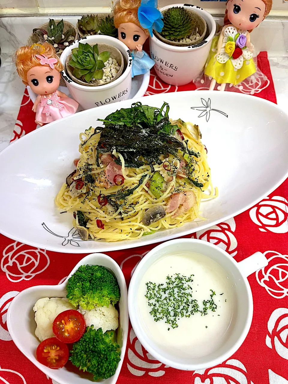 きのこ麹パスタ|みるぴょんさん