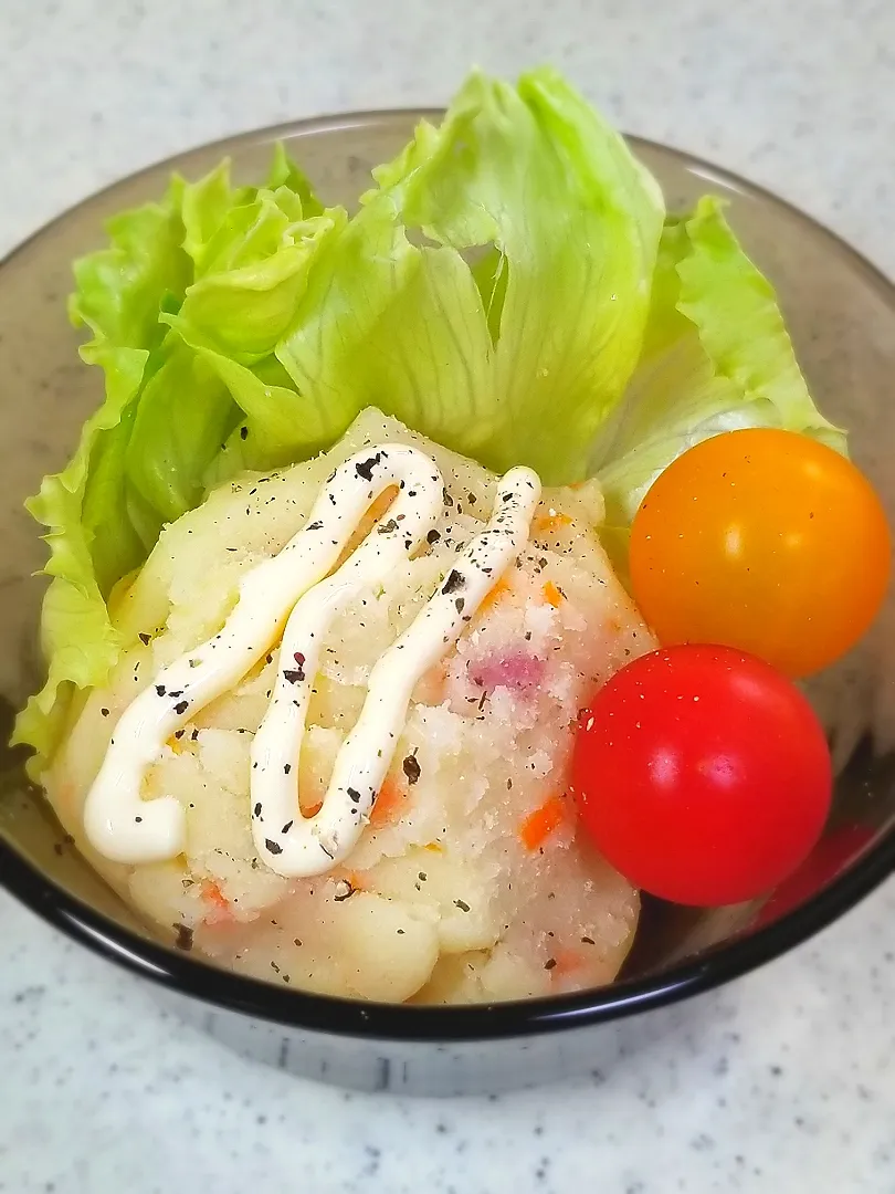 冷凍マッシュポテトdeポテトサラダ|ぱんだのままんさん