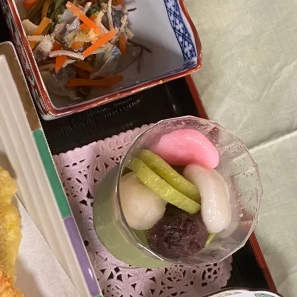 Snapdishの料理写真:敬老の日の抹茶プリン|Lindaさん