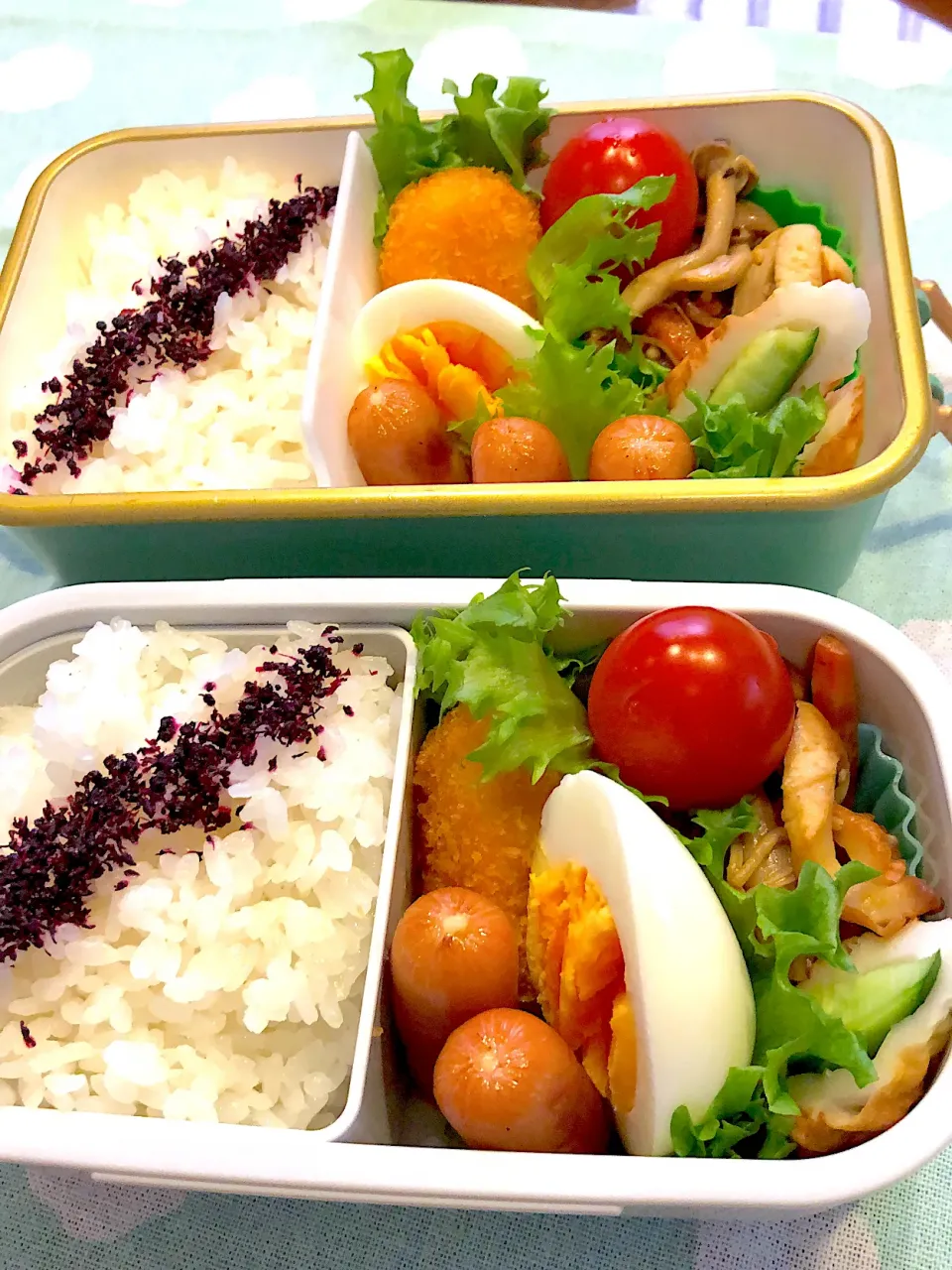 2022.9.29  ＊今日のお弁当＊キノコとちくわの甘辛炒め＊|rinrin*mama*さん