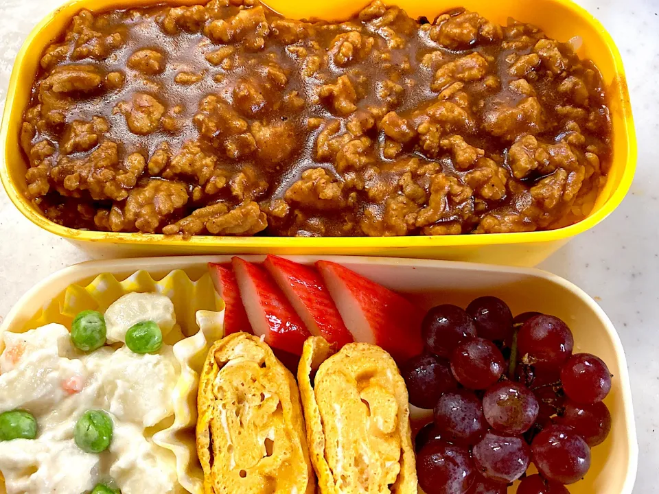 キーマカレー弁当|料理嫌いを直したいさん