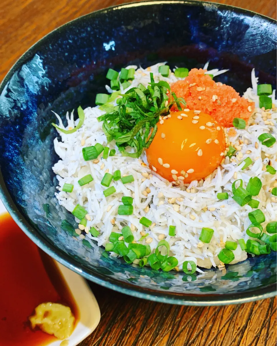 明太しらす丼♪|まっさんさん