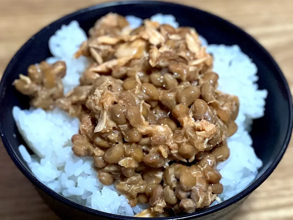 ☆大人のつなつなめんたい入り納豆ご飯|まぁたんさん