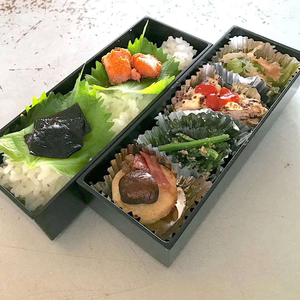 Snapdishの料理写真:大人なお弁当|almostblackさん