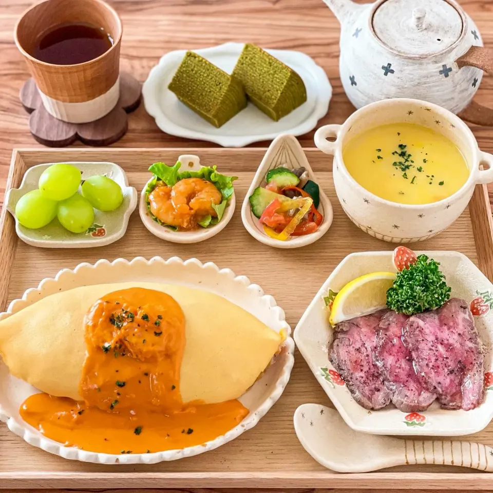 Snapdishの料理写真:お一人様ごはん|kiwaさん