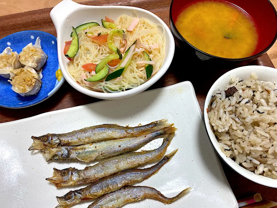 ししゃも定食🍚🐟|かおちゃんさん