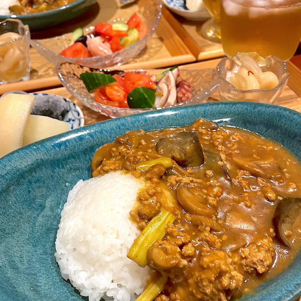 茄子とひき肉のカレー🍛|mokoさん