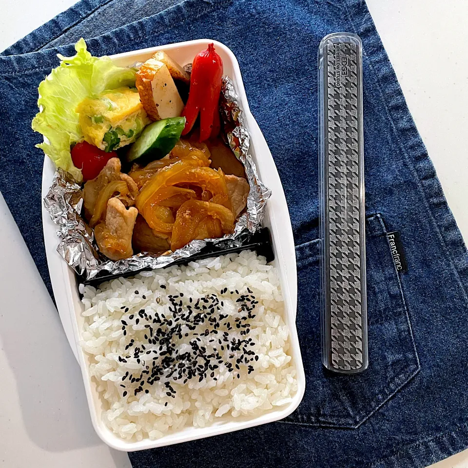 中学生男子お弁当🍱|AKUBI*:ஐ(●˘͈ ᵕ˘͈)さん