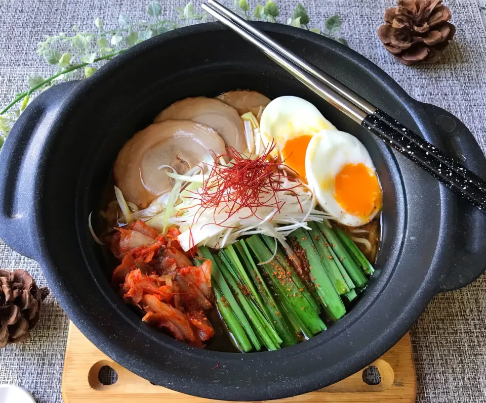 醤油ラーメンを韓国風にアレンジ♡|まなまな♡さん