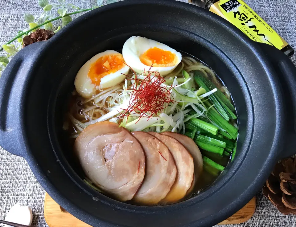 Snapdishの料理写真:魚ミーde魚醤ラーメン|まなまな♡さん