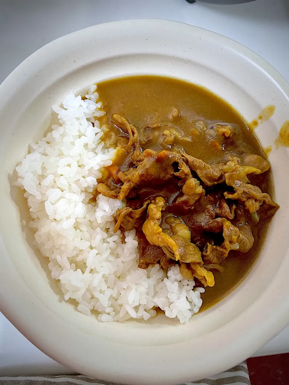 Snapdishの料理写真:カレー(牛肉)|コンポタマさん