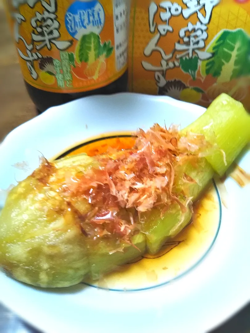 焼き茄子の野菜ぽん酢がけ|はるなつ母さん