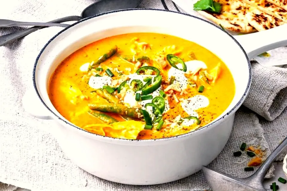 Iris Helena Stephenson's dish Curried pumpkin soup with chicken|Iris Helena Stephensonさん