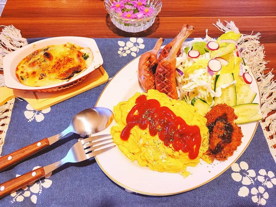 ある日の晩御飯|あぴもんさん