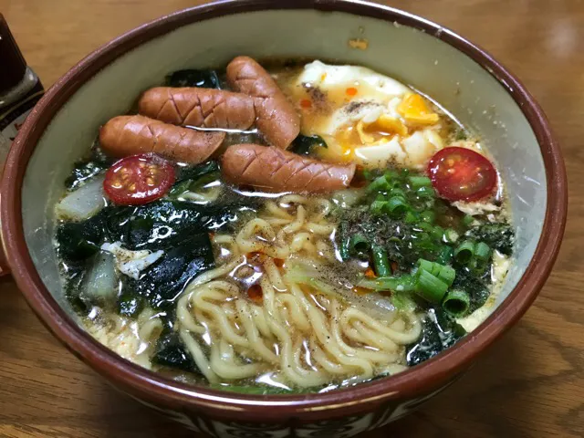 マルちゃん正麺🍜、味噌味❗️（╹◡╹）✨|サソリさん