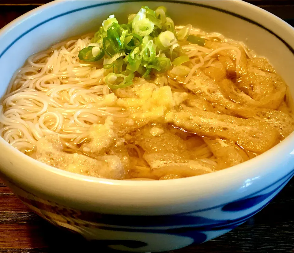 今日のランチは簡単に                               「生姜できざみにゅうめん」|mottoさん