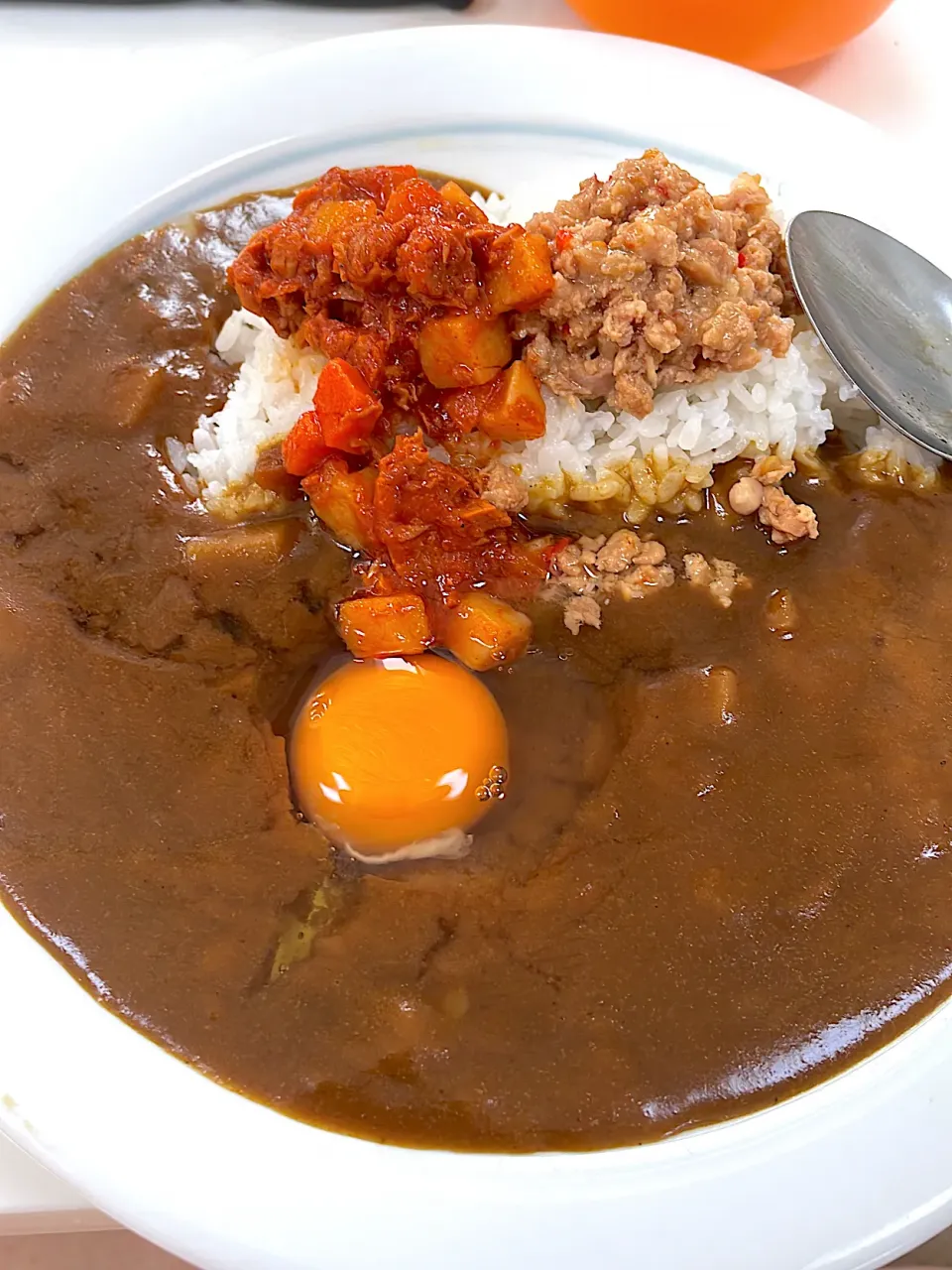 カレー、唐辛子ツナ、ガバオ、たまごwwwww|Yoshihiro Andoさん