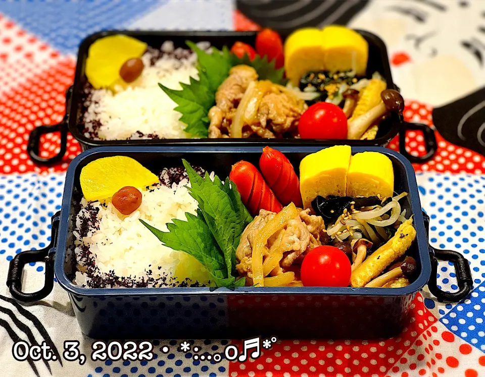 2022/10/03お弁当〜♡|いく❤️さん