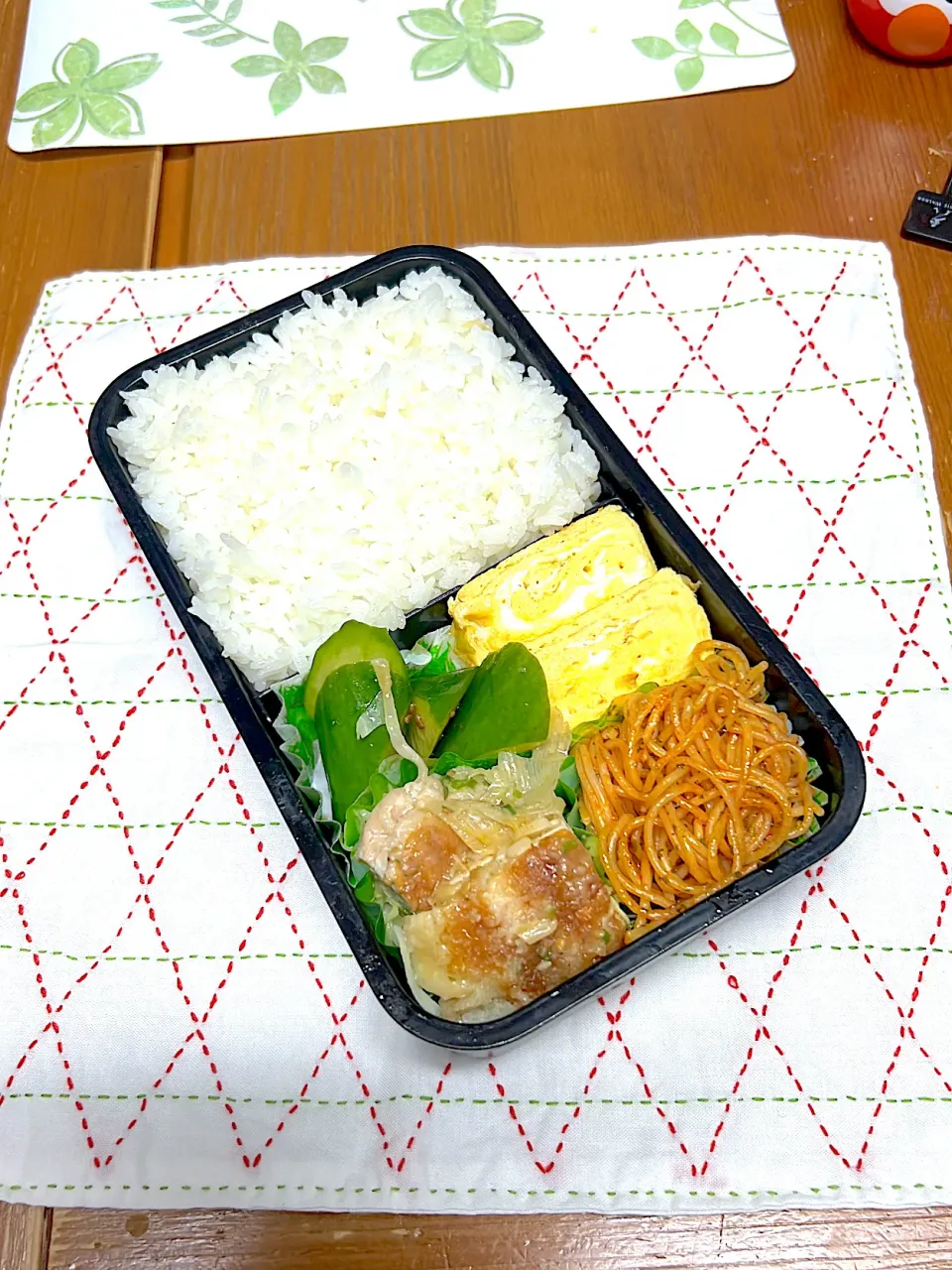 10月3日月曜日ねぎ塩チキン弁当|アッキーさん