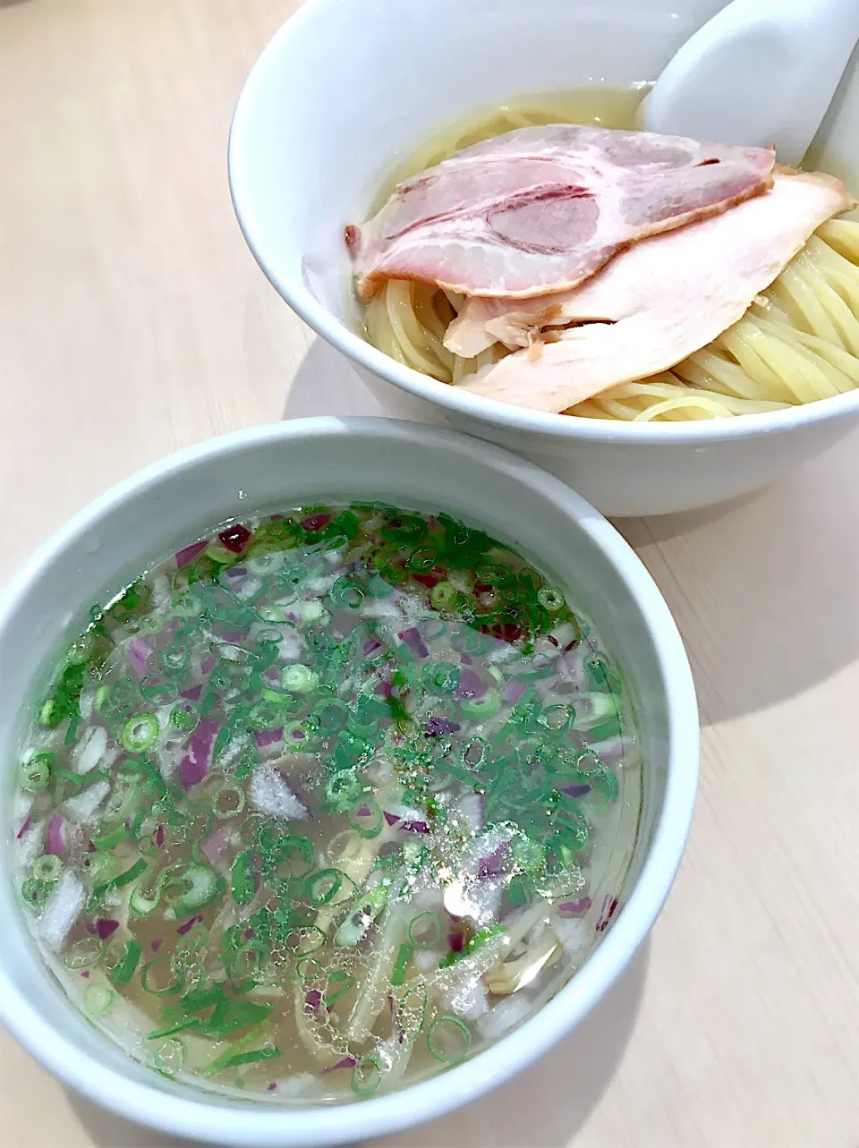 ポルチーニ香る 塩つけ麺|リフルシャッフルさん