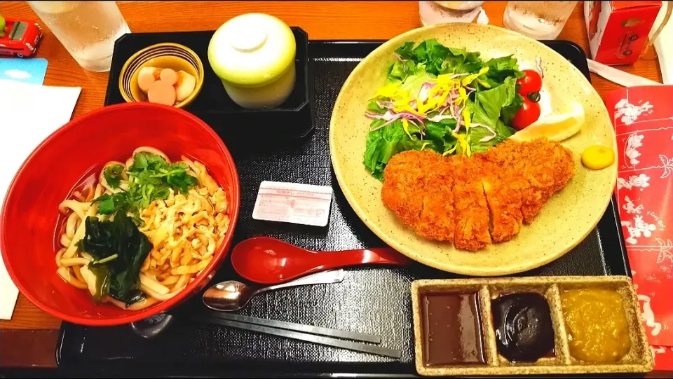 ロースカツとうどん膳|じょうさん