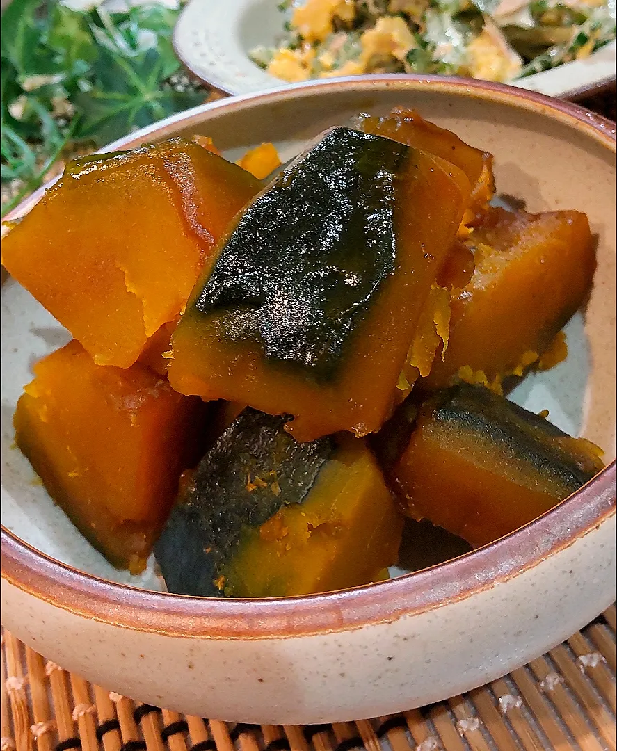 今日もかぼちゃの煮物|ポコさん