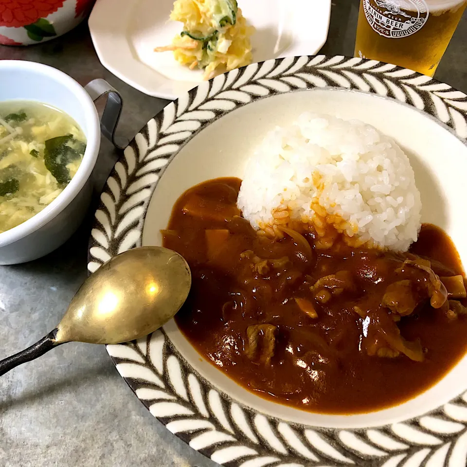 ハヤシライスで晩ごはん|nao子さん