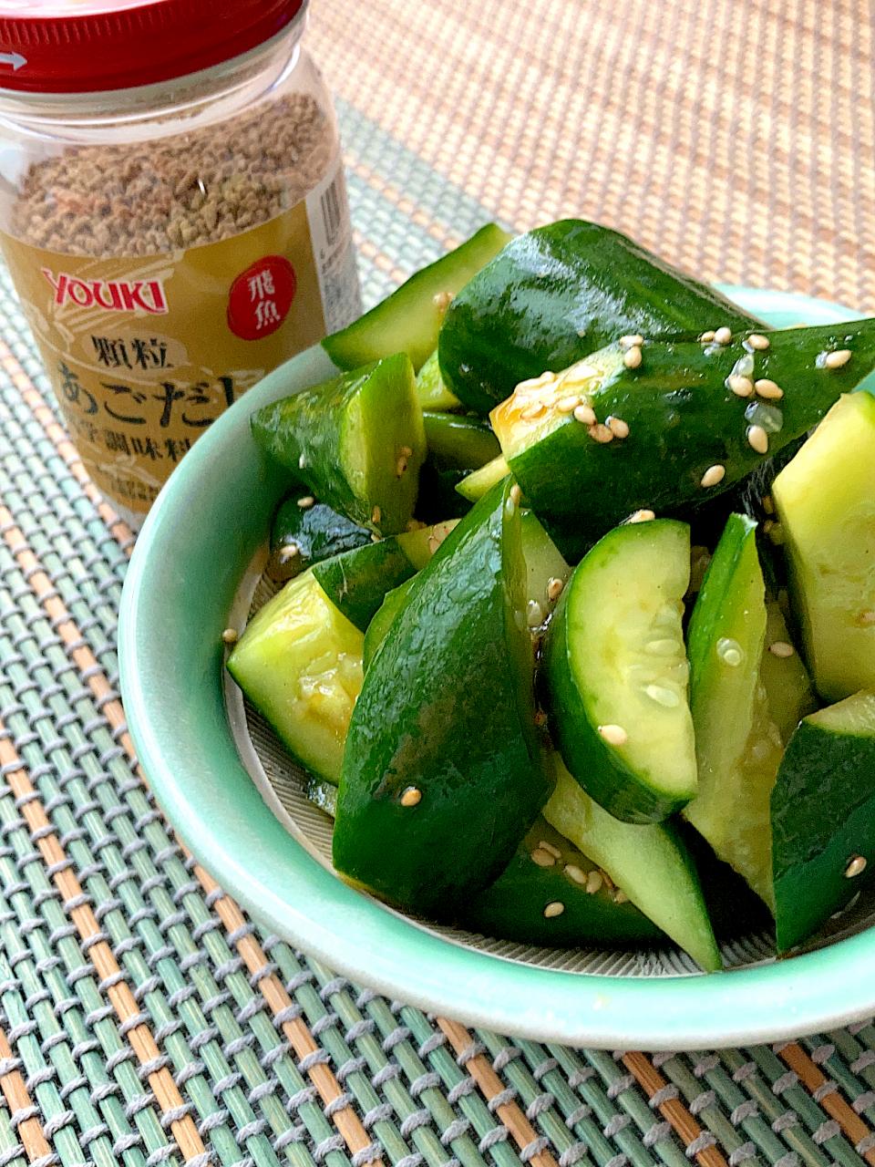 あごだし🐟のもみキュウリ🥒