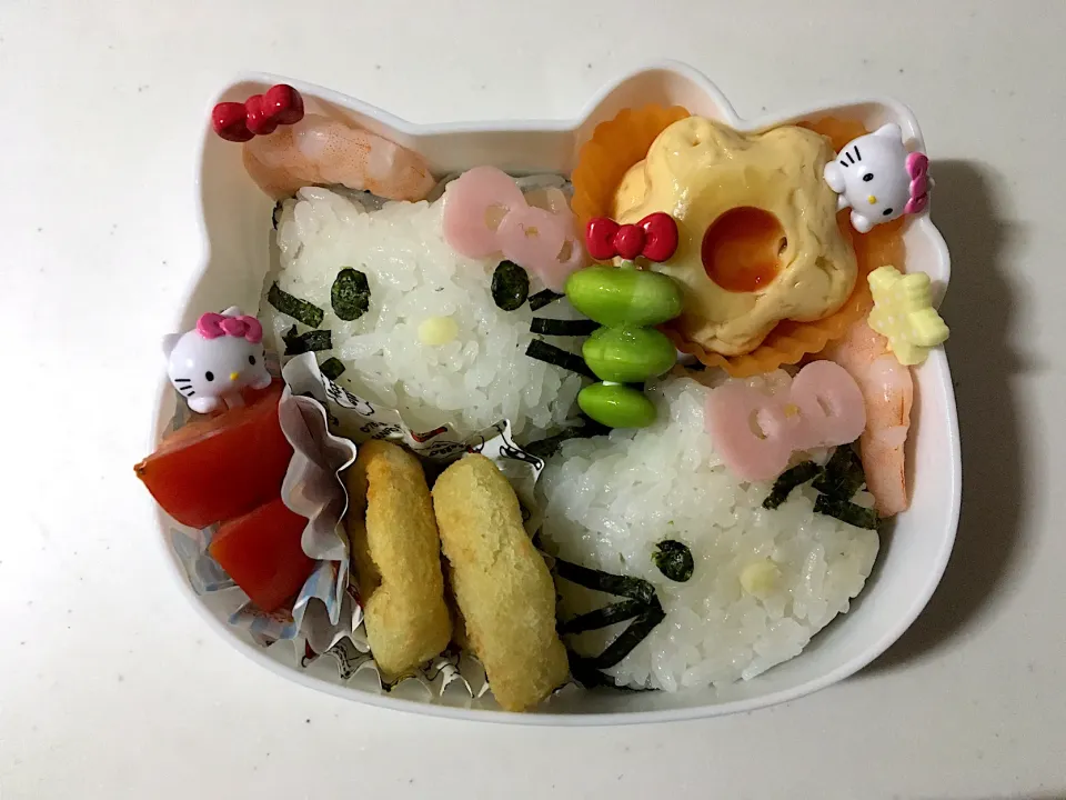 キティちゃん弁当|おーみーさん