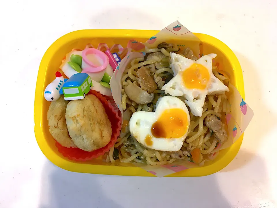 焼きそば弁当|おーみーさん