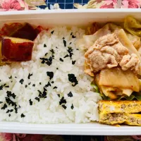 Snapdishの料理写真:10/4(火)豚キムチ弁当|ちくわさん